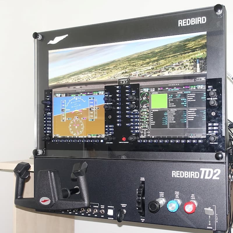 Kurz G1000 na simulátoru